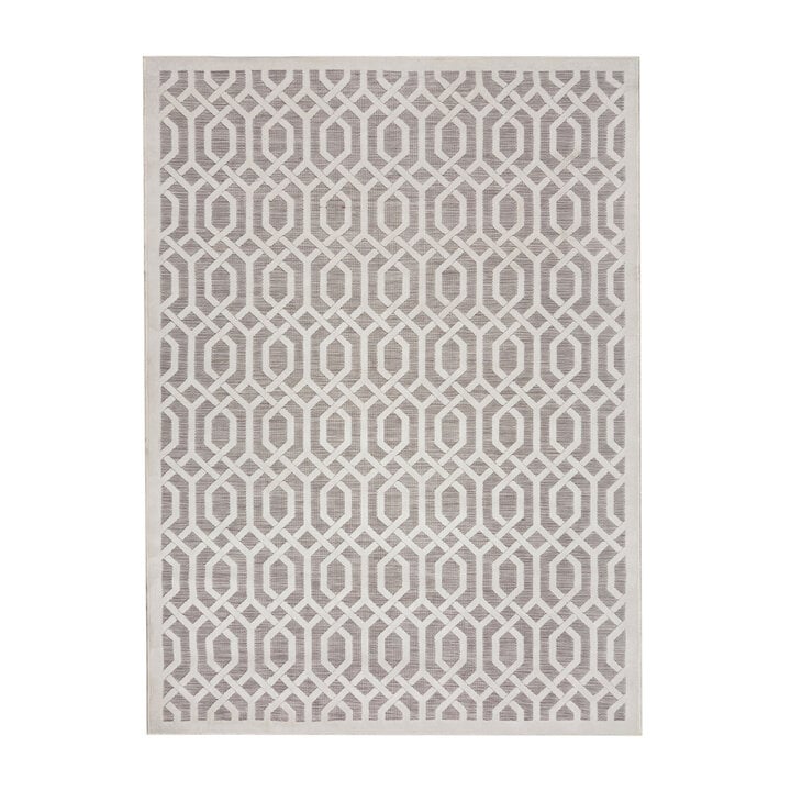 Buitenkleed - Piatto Mataro Creme/Wit - 1