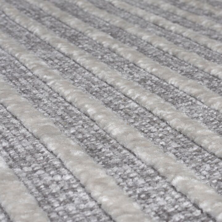 Wasbaar vloerkleed - Elto Stripe Grijs - 2