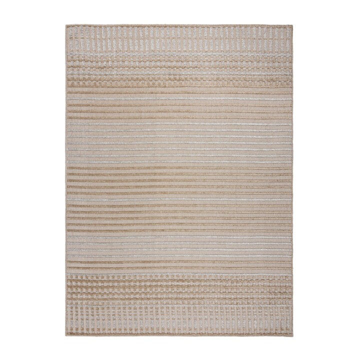 Wasbaar vloerkleed - Elto Stripe Beige - 1
