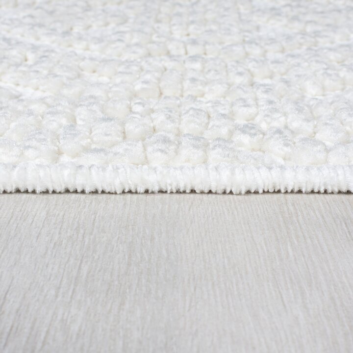 Wasbaar vloerkleed - Galeo Jaipur Creme - 3
