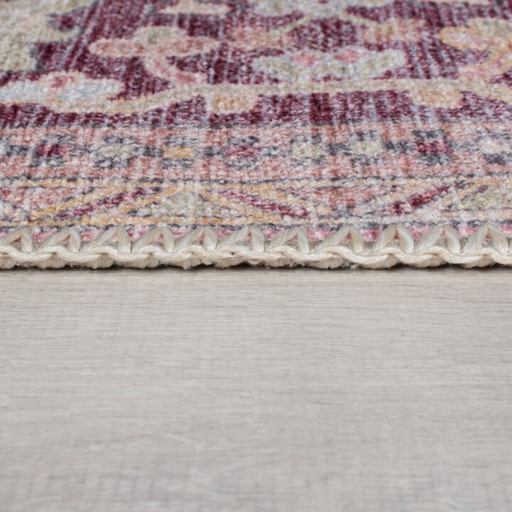 Wasbaar vloerkleed - Reido Traditional Roze - 3