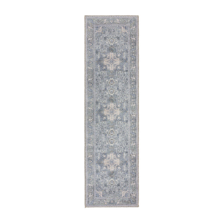 Wasbare loper - Reido Traditional Groen - 1