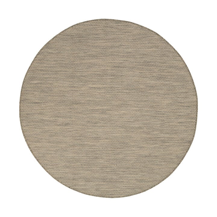 Rond buitenkleed - Malta Arrow Naturel - 1