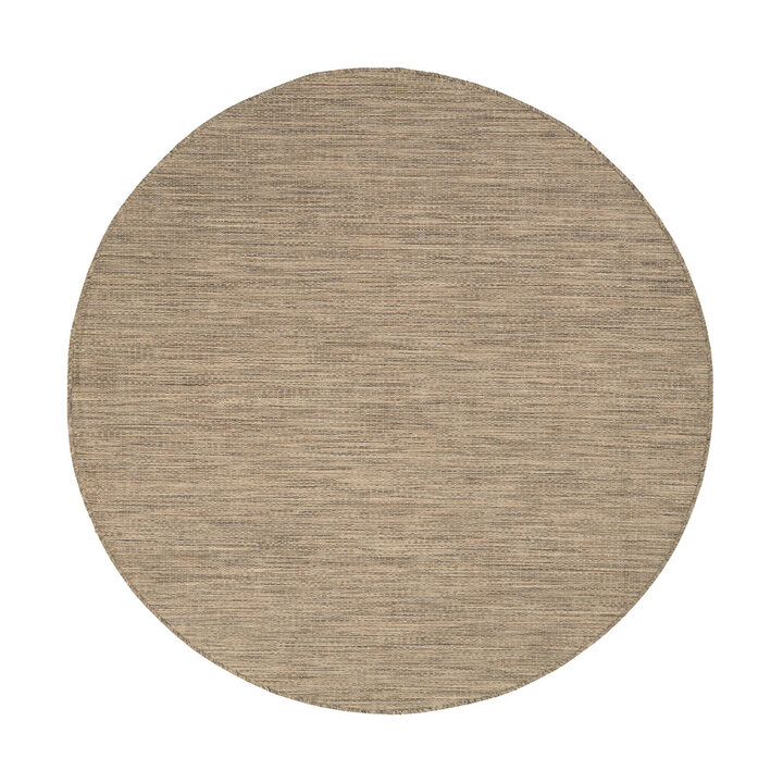 Rond buitenkleed - Malta Melange Naturel - 1