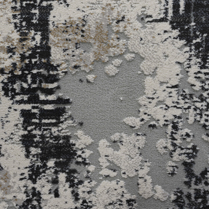 Modern vloerkleed - Cody Antraciet 6676 - 3