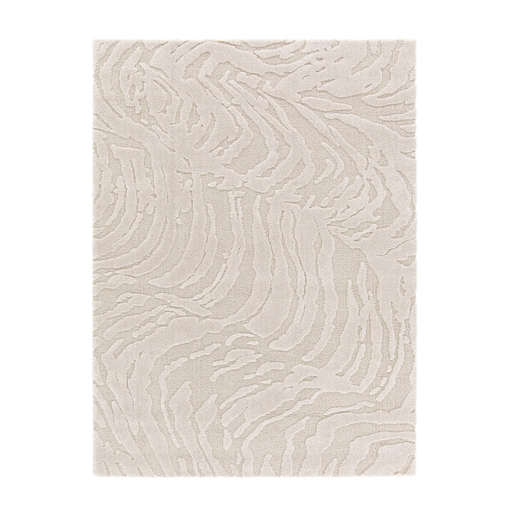 Modern hoogpolig vloerkleed - Corpus Beige 055 - 1