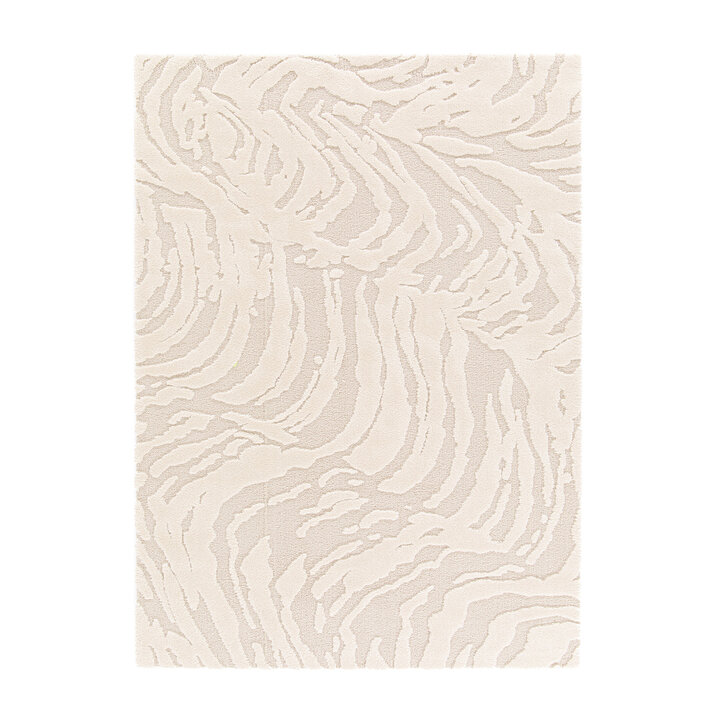 Modern hoogpolig vloerkleed - Corpus Creme 066 - 1