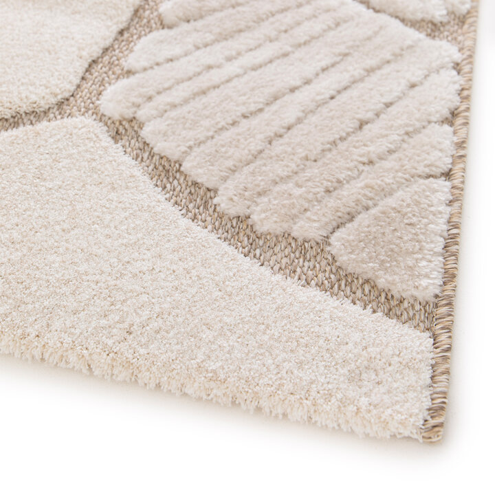Scandinavisch vloerkleed -  Dixon Wit 051 - 3