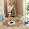 Jute kindervloerkleed - Julio Beer Bruin - thumbnail