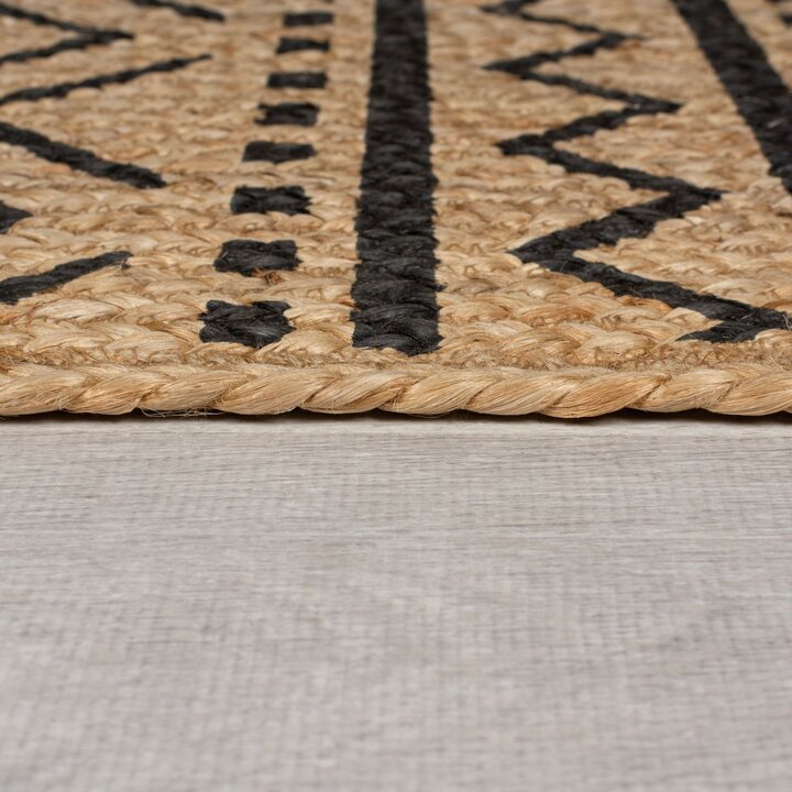 Jute loper - Lucio Geo Naturel - 3