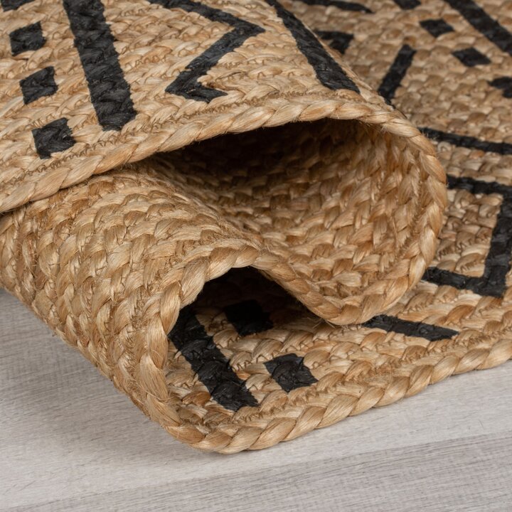 Jute loper - Lucio Geo Naturel - 4