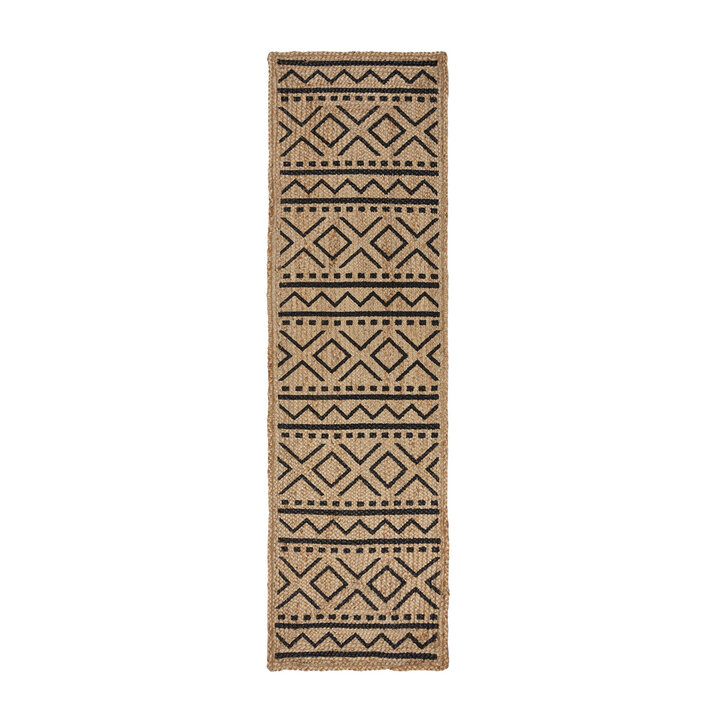 Jute loper - Lucio Geo Naturel - 1