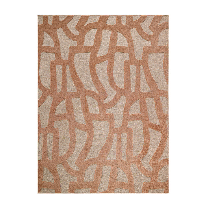 Modern vloerkleed - Thor Rood 1111 - 1