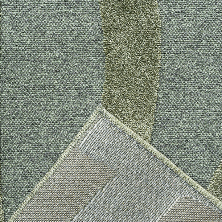 Modern vloerkleed - Thor Groen 4141 - 6
