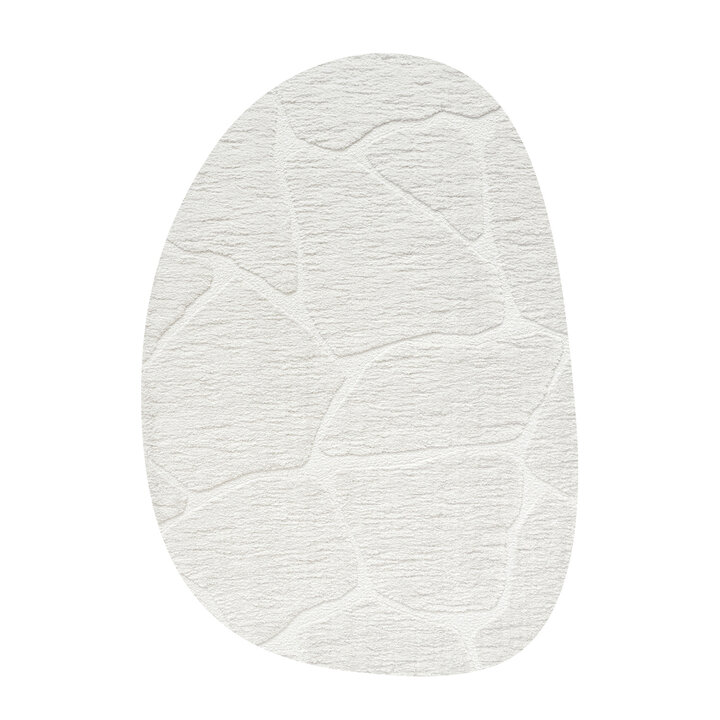 Organisch vloerkleed - Maya Wit 6191 - 1