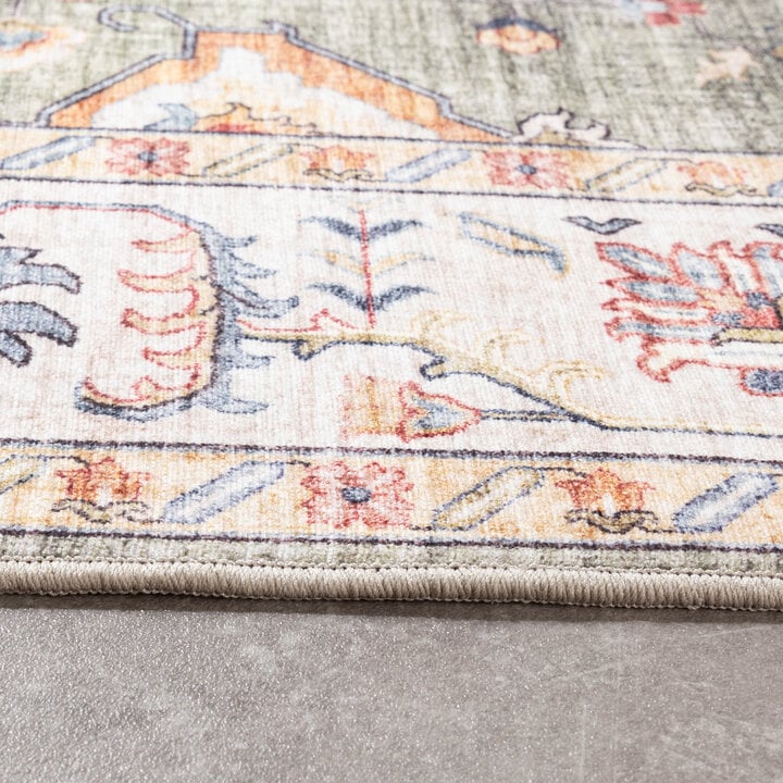 Vintage buitenkleed - Santo Medaillon Olijfgroen - 5