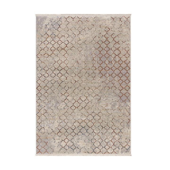 Oosters tapijt - Various 878 Grijs/Beige - 1
