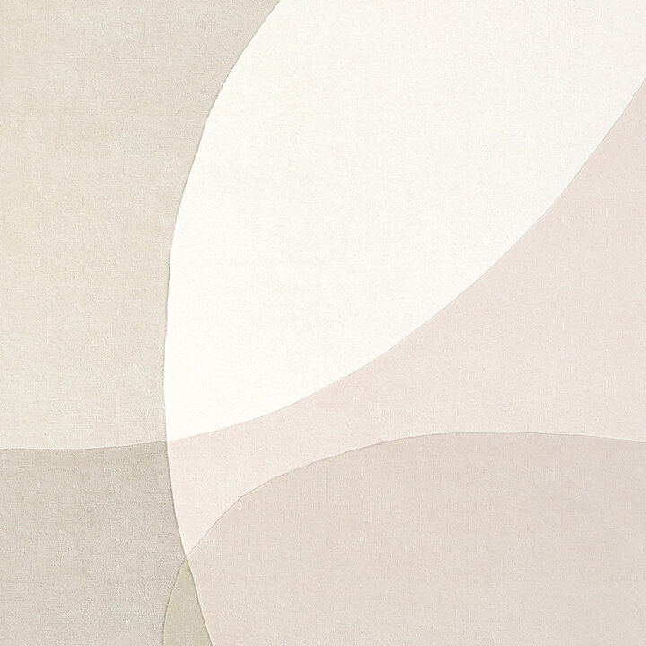 Wollen vloerkleed - Shades Wit/Creme 100 - 1