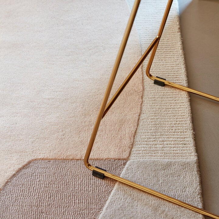 Wollen vloerkleed - Urban Vibes Creme/Roze 030 - 2
