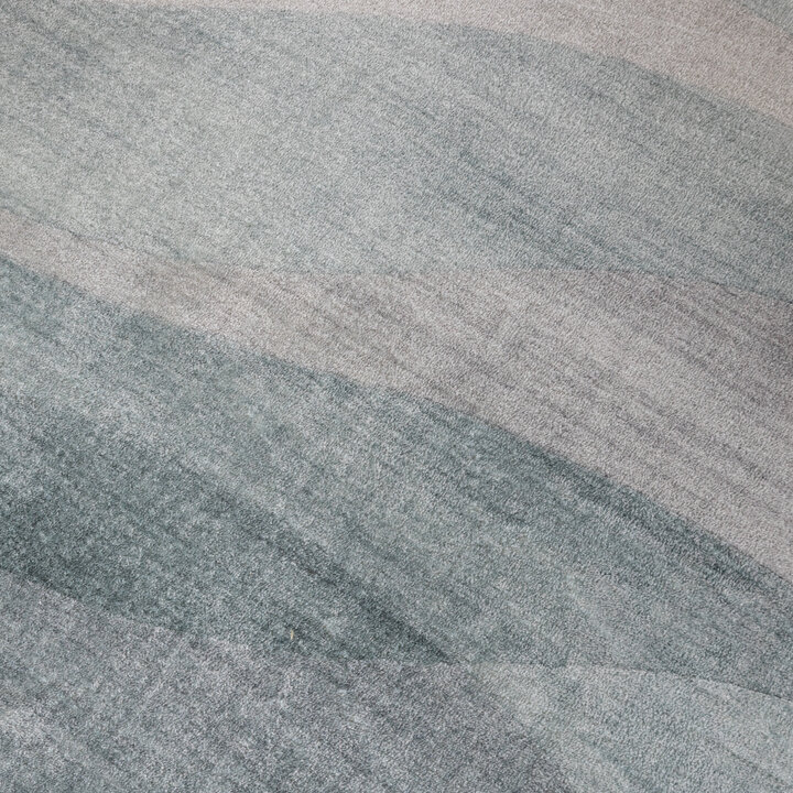 Rond modern vloerkleed - Field Groen - 3