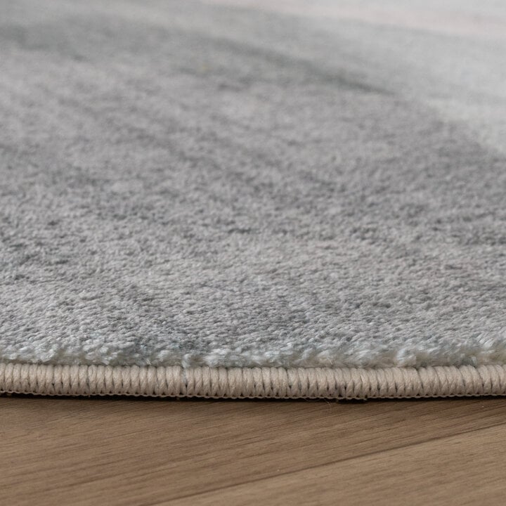 Rond modern vloerkleed - Field Groen - 5
