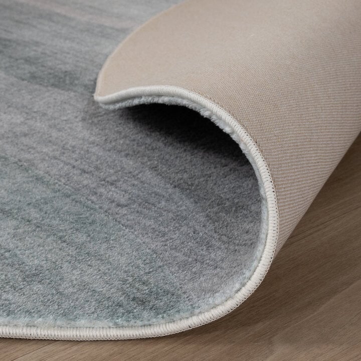 Rond modern vloerkleed - Field Groen - 6