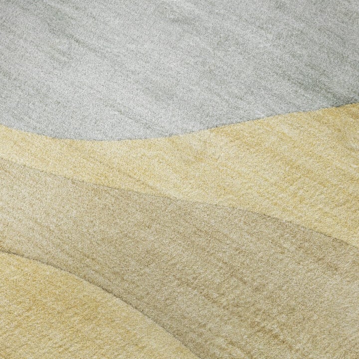 Modern vloerkleed - Field Geel - 3