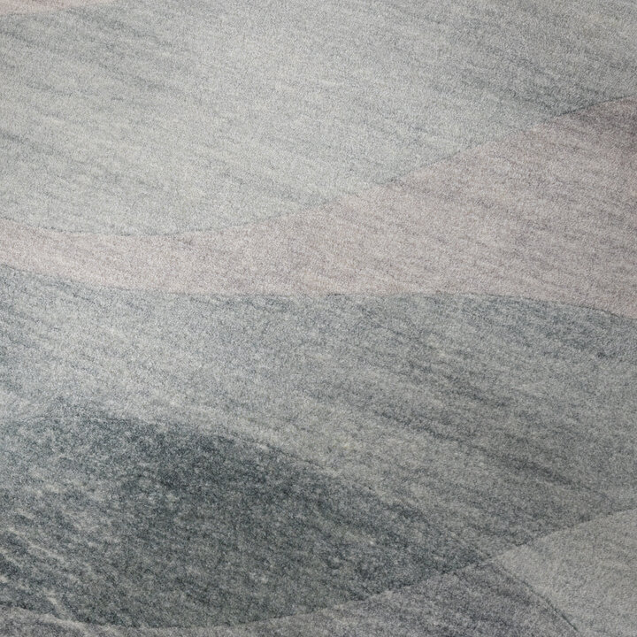 Modern vloerkleed - Field Groen - 3