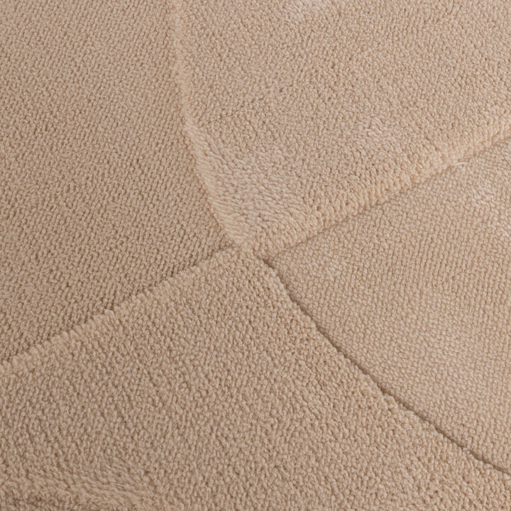 Scandinavisch vloerkleed - Charm Circles Beige - 3
