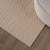 Scandinavisch vloerkleed - Charm Waves Beige - thumbnail 1