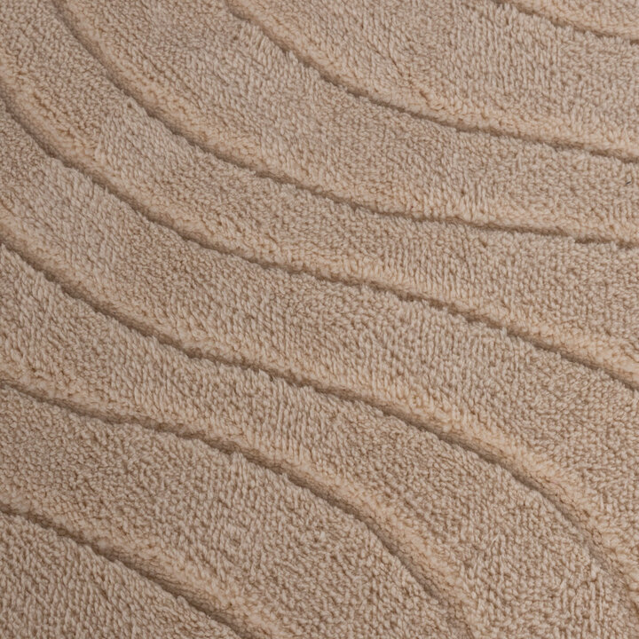 Scandinavisch vloerkleed - Charm Waves Beige - 3