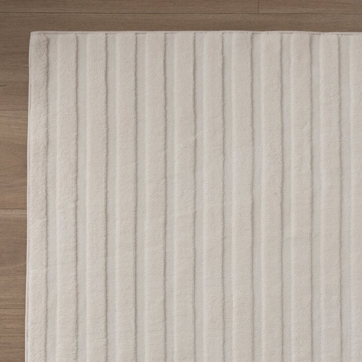 Scandinavisch vloerkleed - Charm Curves Wit - 4
