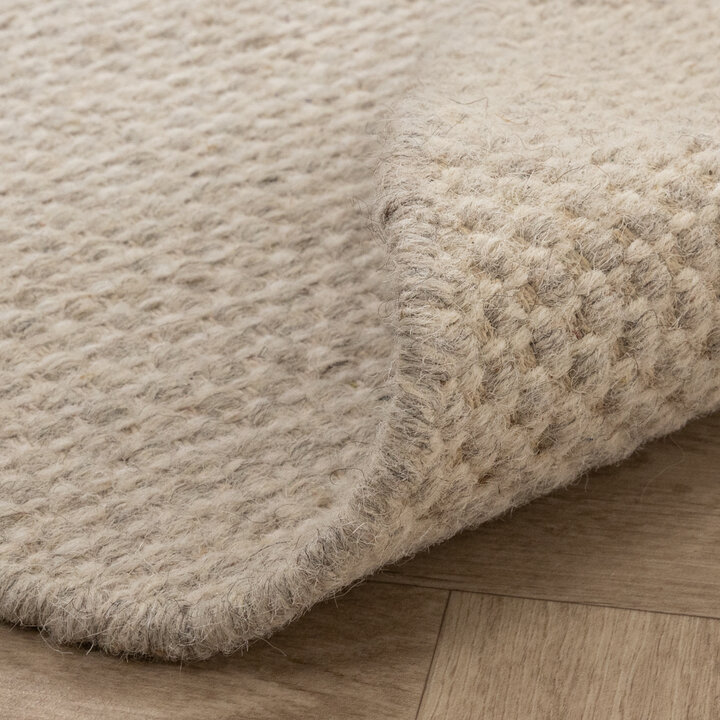 Rond wollen vloerkleed - Bliss Creme/Wit - 6