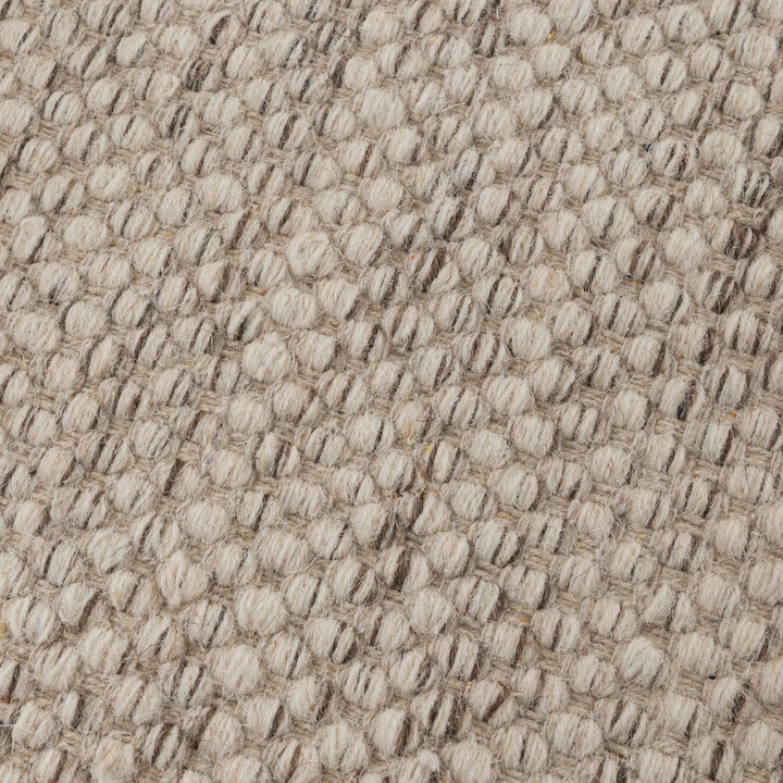 Rond wollen vloerkleed - Bliss Beige Gemeleerd - 3
