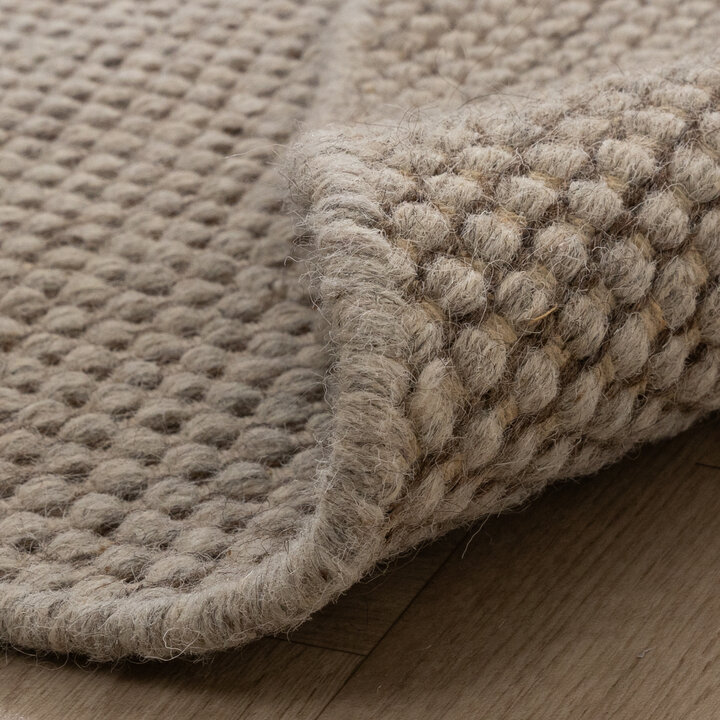 Rond wollen vloerkleed - Bliss Beige/Bruin - 6