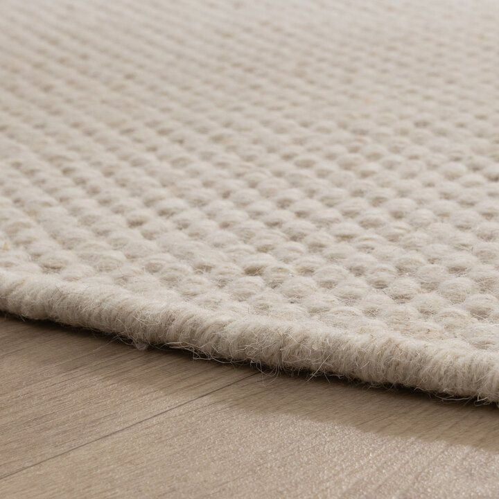 Rond wollen vloerkleed - Bliss Creme - 5