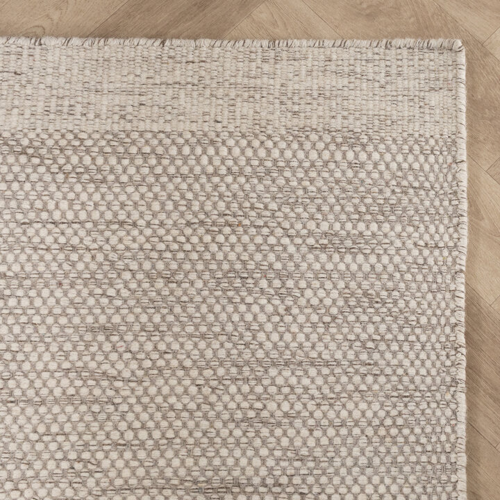 Wollen vloerkleed - Bliss Beige Gemeleerd - 4