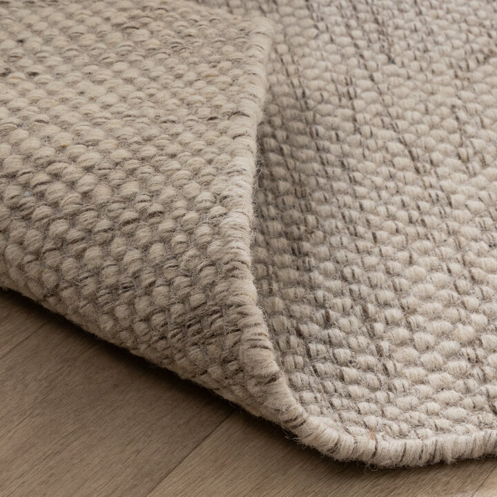Wollen vloerkleed - Bliss Beige Gemeleerd - 6
