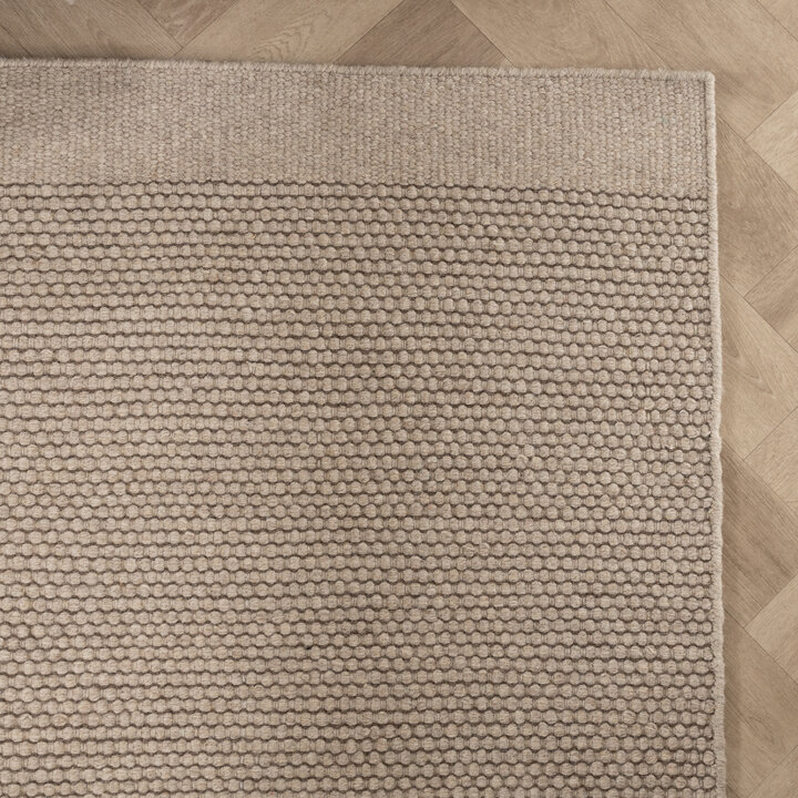 Wollen vloerkleed - Bliss Beige/Bruin - 4