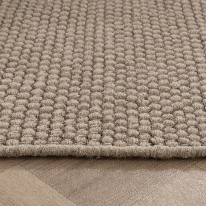 Wollen vloerkleed - Bliss Beige/Bruin - 5