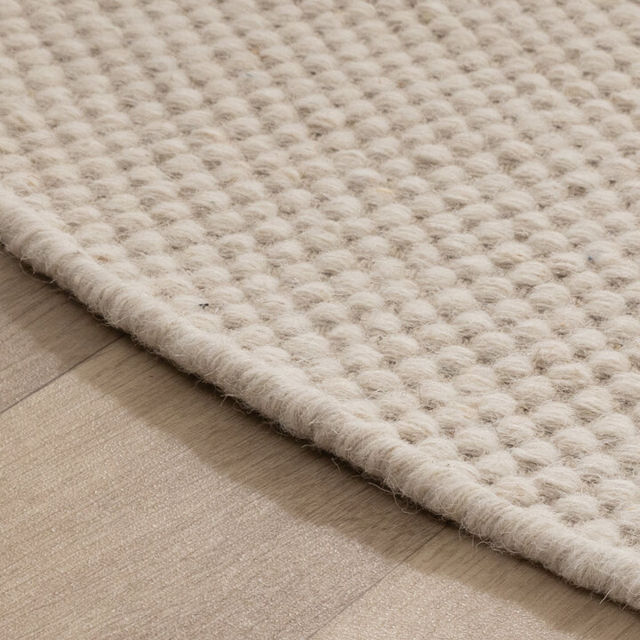 Organisch vloerkleed - Bliss Creme - 5