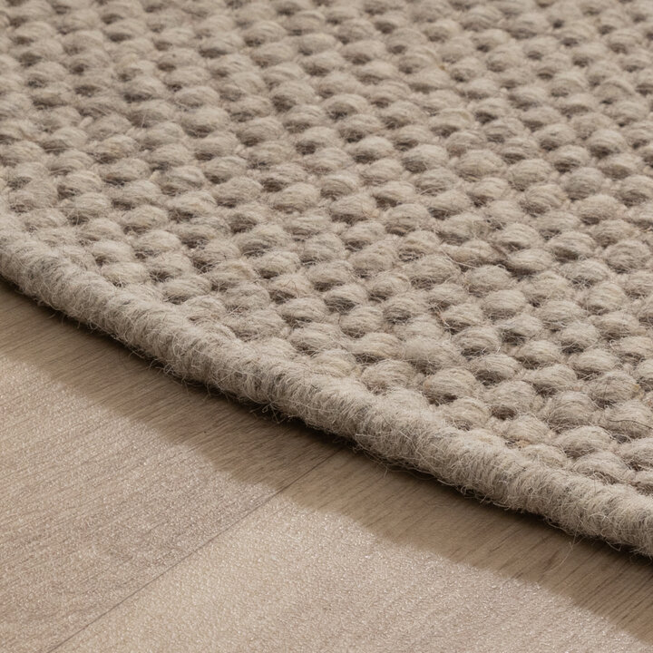 Organisch vloerkleed - Bliss Beige/Bruin - 5
