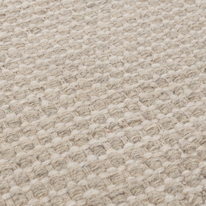 Organisch vloerkleed - Bliss Creme/Wit - 3