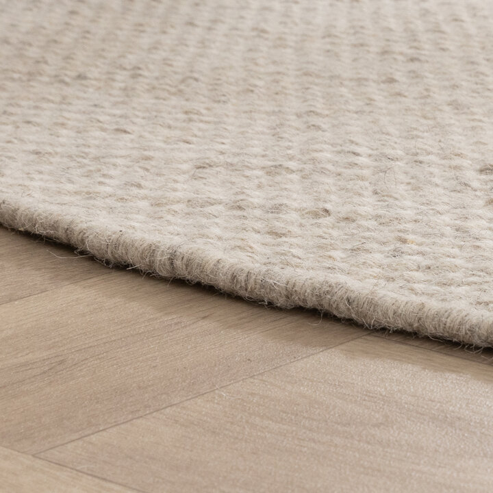Organisch vloerkleed - Bliss Creme/Wit - 5