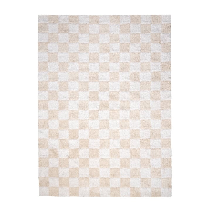 Retro vloerkleed - Gambit Creme/Wit - 1
