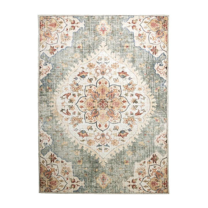 Vintage buitenkleed - Santo Mandala Olijfgroen - 1
