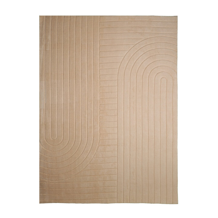 Scandinavisch vloerkleed - Charm Arches Beige - 1