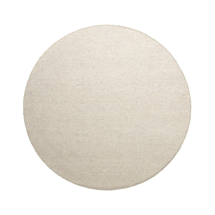 Rond wollen vloerkleed - Bliss Creme/Wit - 1