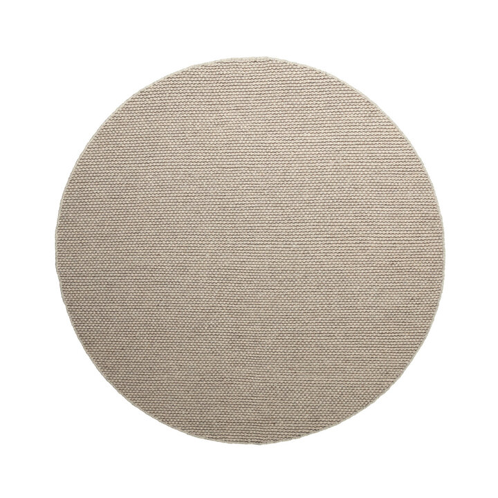 Rond wollen vloerkleed - Bliss Beige/Bruin - 1