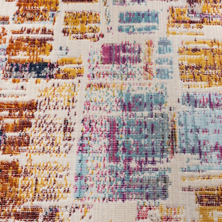 Bohemian vloerkleed - Joya Tiles Multicolor - 3